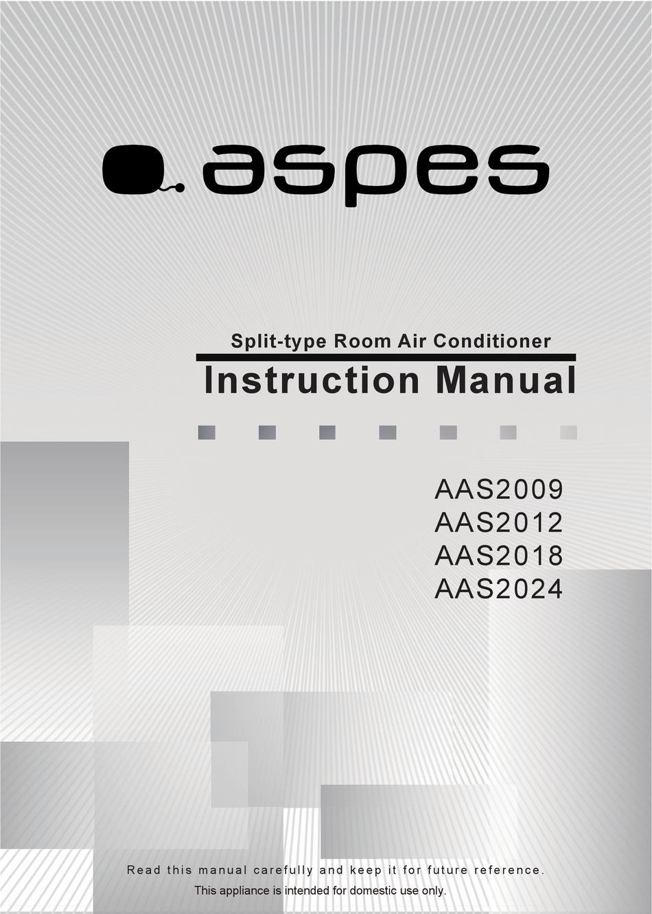 ASPES AAS2009 INSTRUCTION MANUAL Pdf Download | ManualsLib