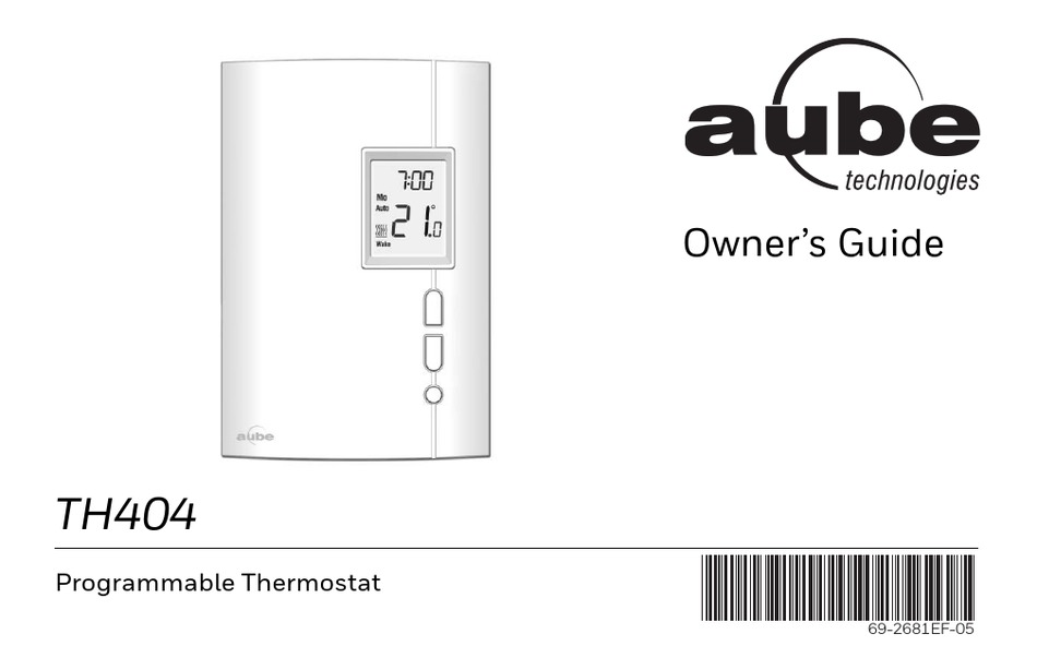 AUBE TECHNOLOGIES TH404 OWNER