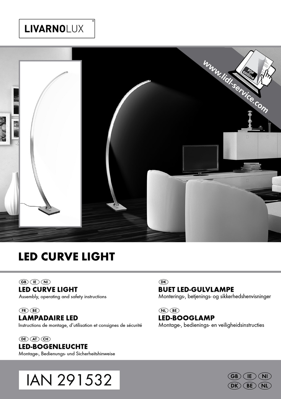User manual Livarno Lux 14137006L (English - 21 pages)