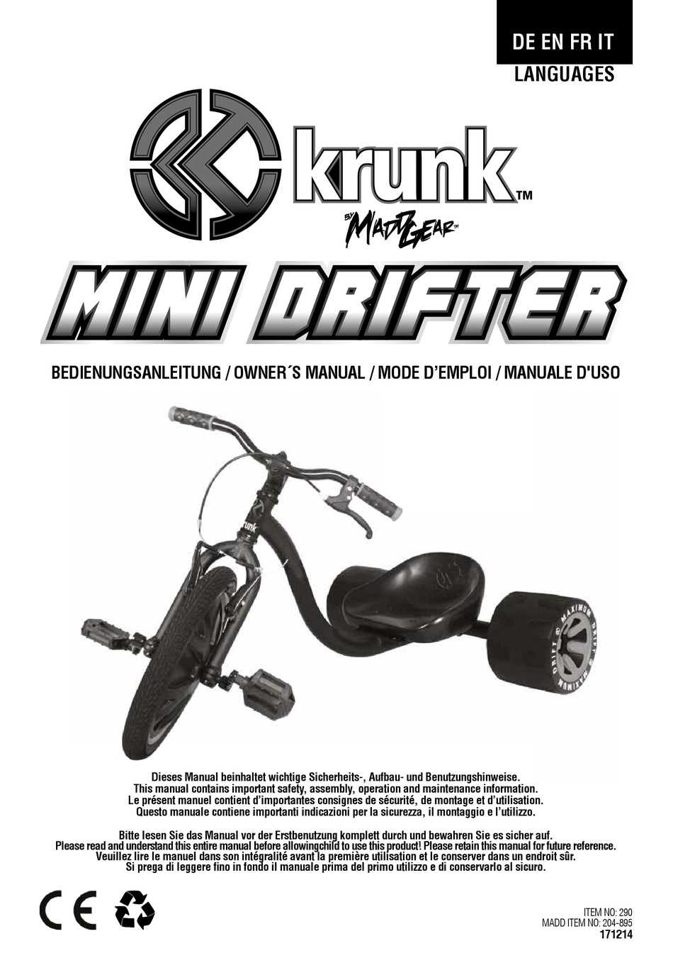 madd mini drifter krunk