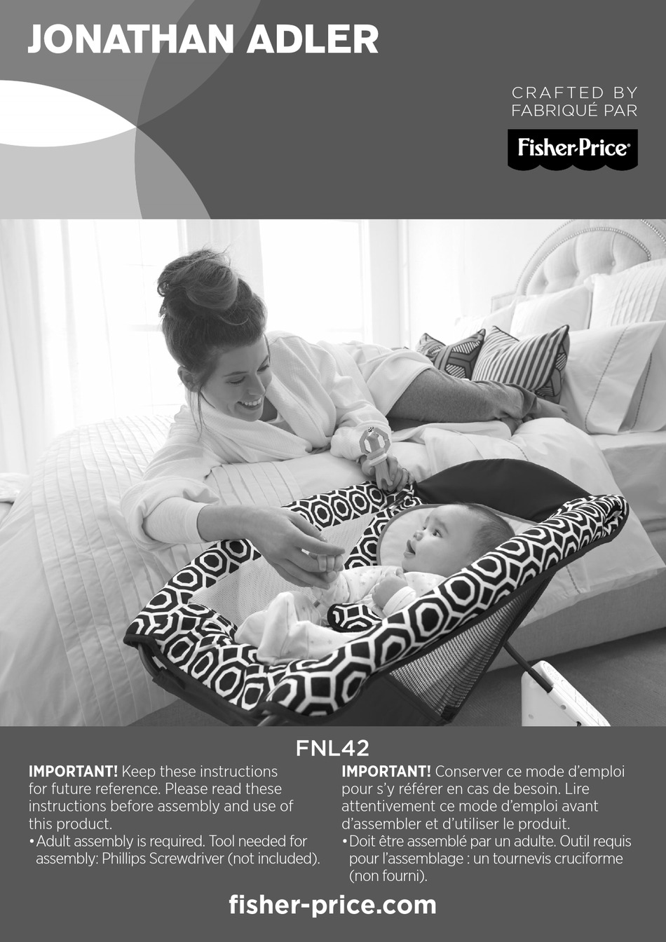FISHERPRICE JONATHAN ADLER FNL42 MANUAL Pdf Download ManualsLib