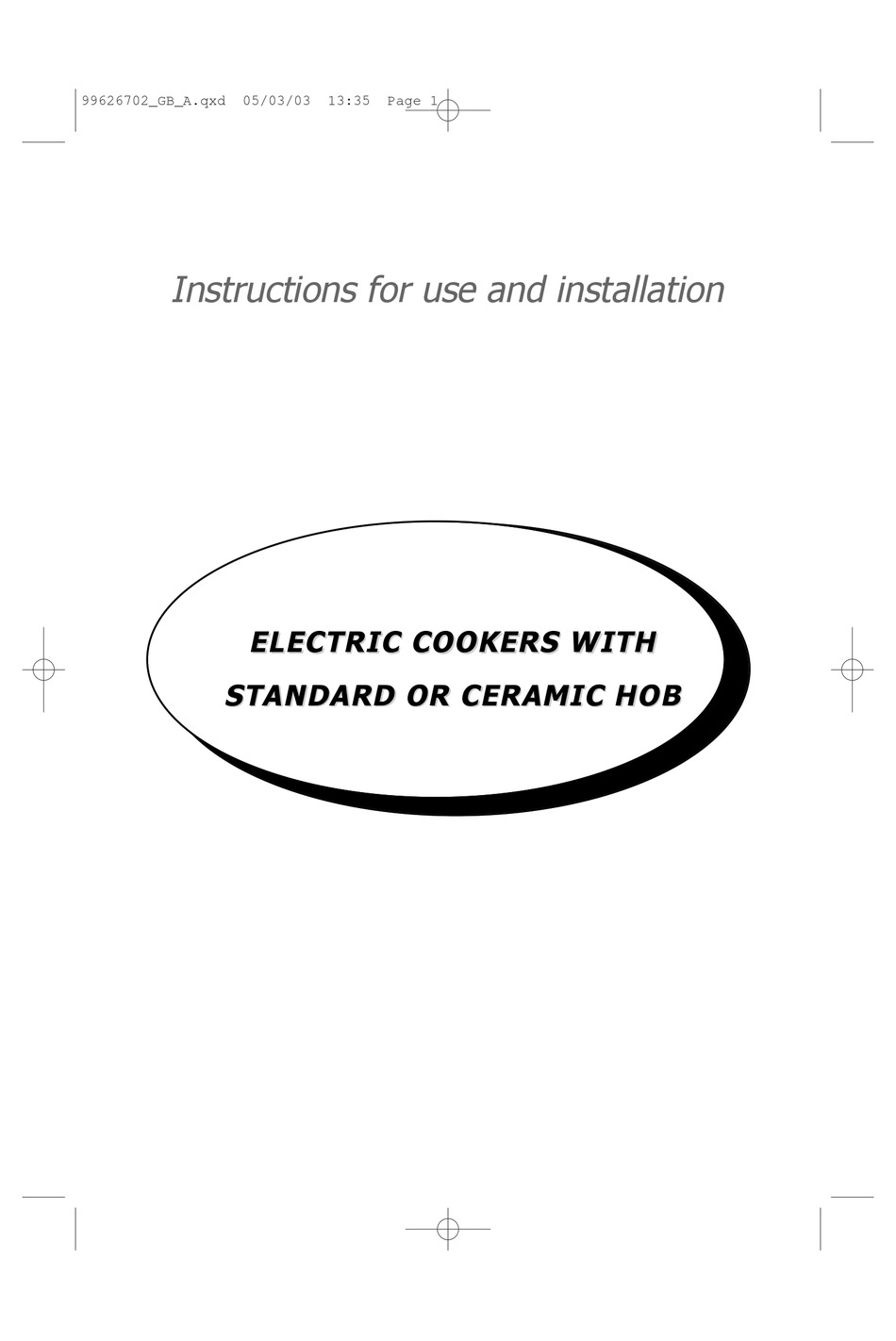 BRANDT KV568WE1 INSTRUCTIONS FOR USE AND INSTALLATION Pdf Download