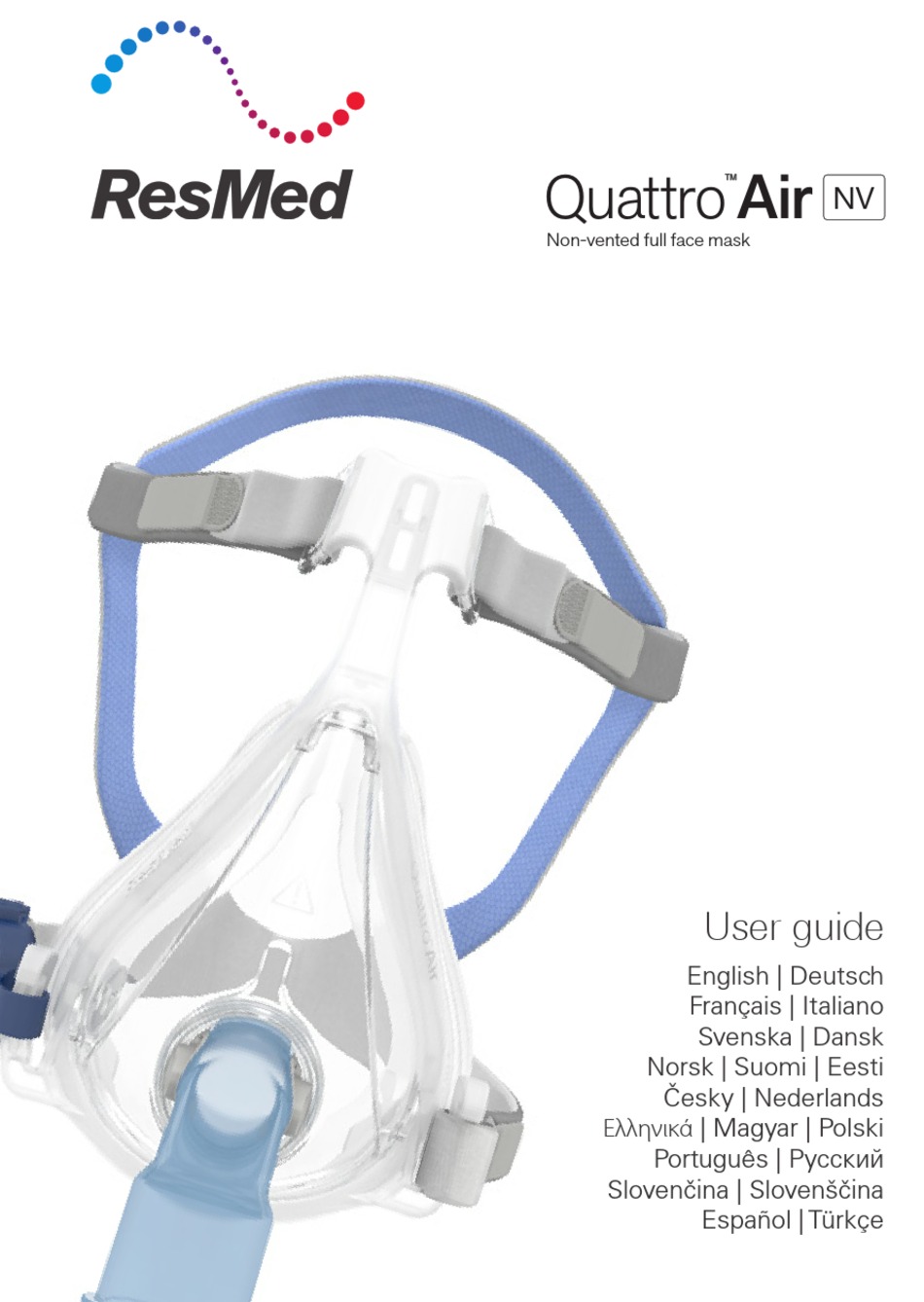 RESMED QUATTRO AIR NV USER MANUAL Pdf Download | ManualsLib