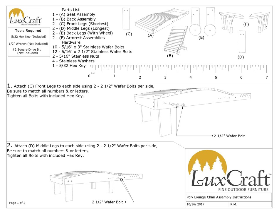 luxcraft-lounge-chair-assembly-instructions-pdf-download-manualslib