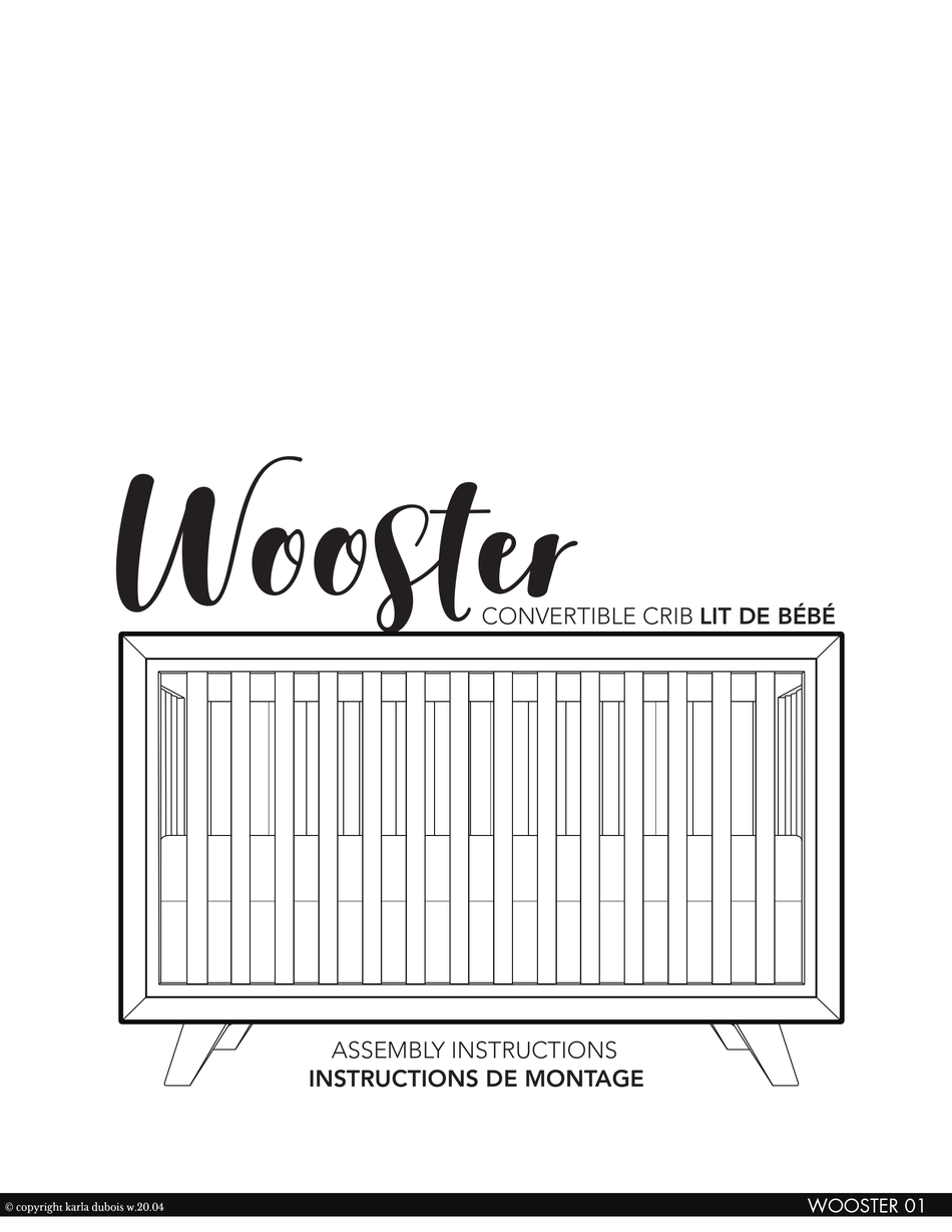 KARLA DUBOIS WOOSTER 01 ASSEMBLY INSTRUCTIONS MANUAL Pdf Download ManualsLib