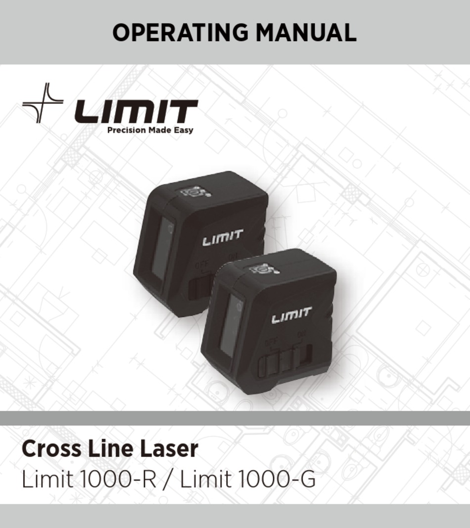 LIMIT 1000 R OPERATING MANUAL Pdf Download ManualsLib