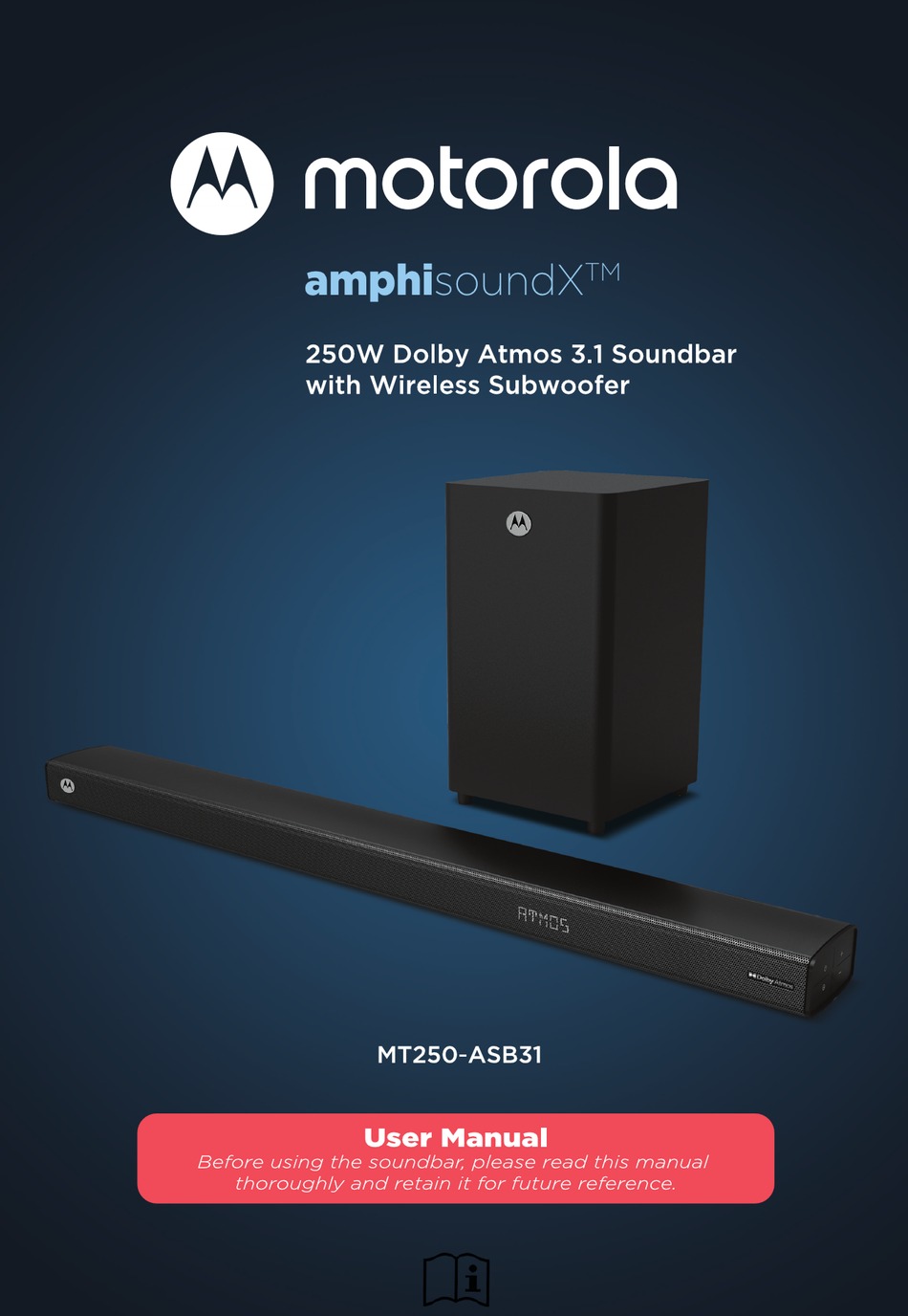 Motorola amphisoundX MT250-ASB31 