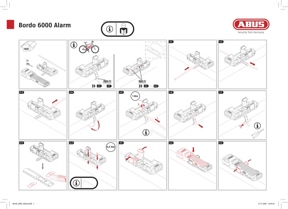 ABUS BORDO 6000 ALARM MANUAL Pdf Download ManualsLib