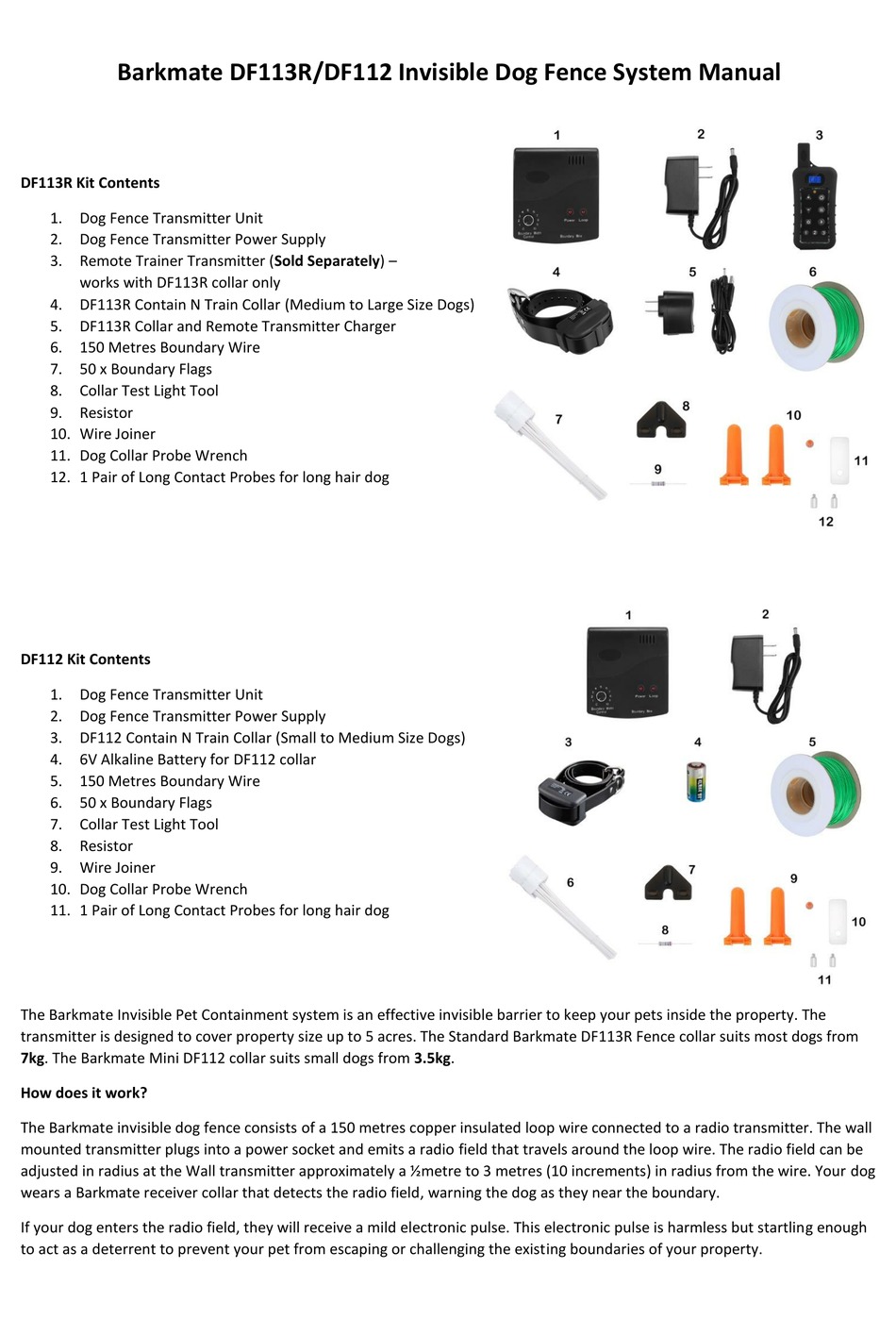 BARKMATE DF113R MANUAL Pdf Download ManualsLib
