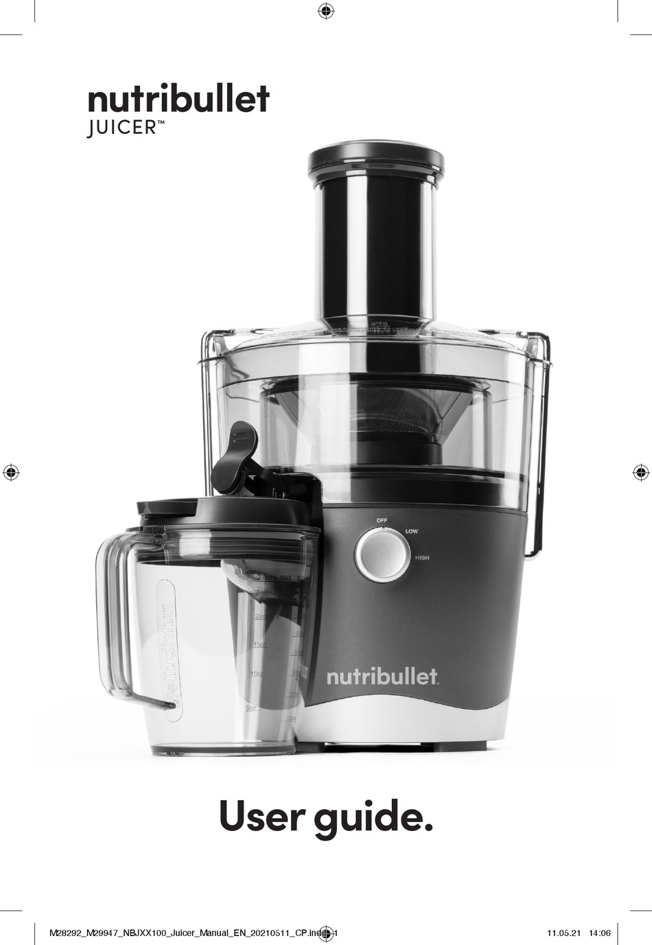 NUTRIBULLET USER MANUAL Pdf Download ManualsLib
