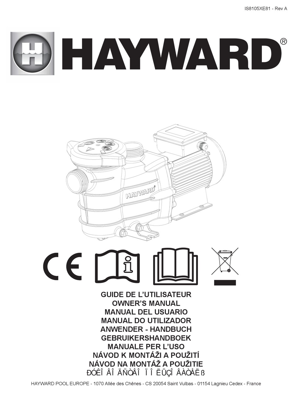 HAYWARD POWER-FLO II OWNER'S MANUAL Pdf Download | ManualsLib