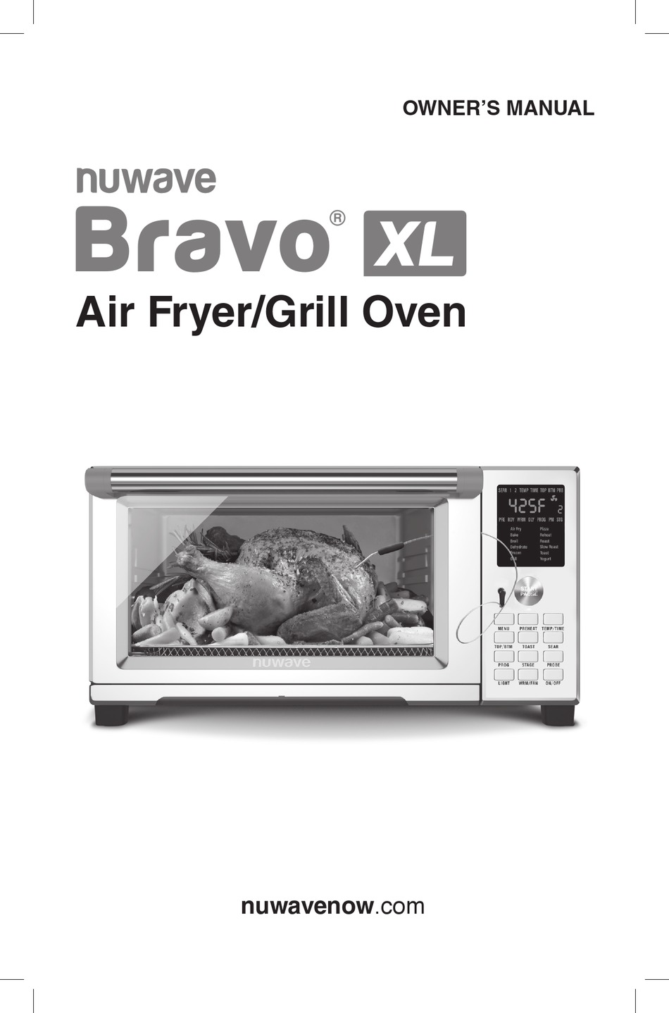 NUWAVE BRAVO XL OWNER