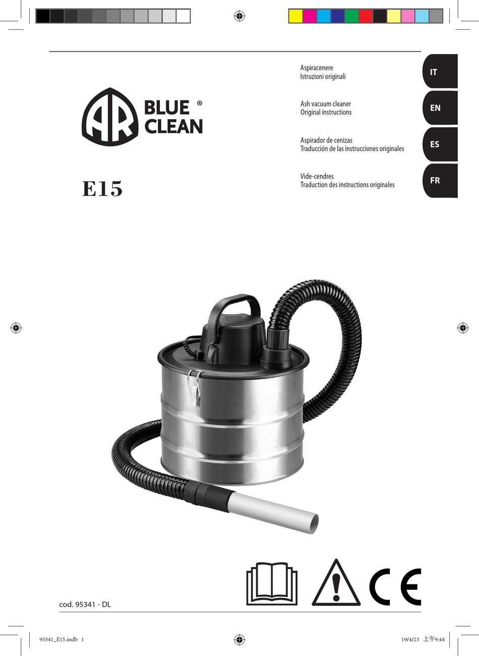 BLUE CLEAN E15 ORIGINAL INSTRUCTIONS MANUAL Pdf Download | ManualsLib
