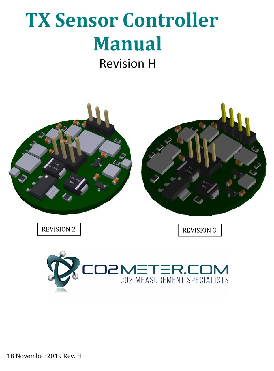 CO2METER TX MANUAL Pdf Download ManualsLib