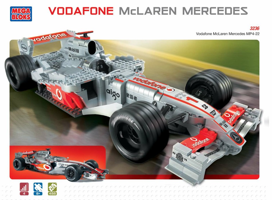 mega bloks mclaren mercedes f1