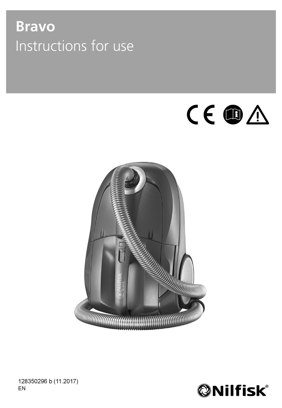 NILFISKADVANCE BRAVO INSTRUCTIONS FOR USE MANUAL Pdf Download ManualsLib