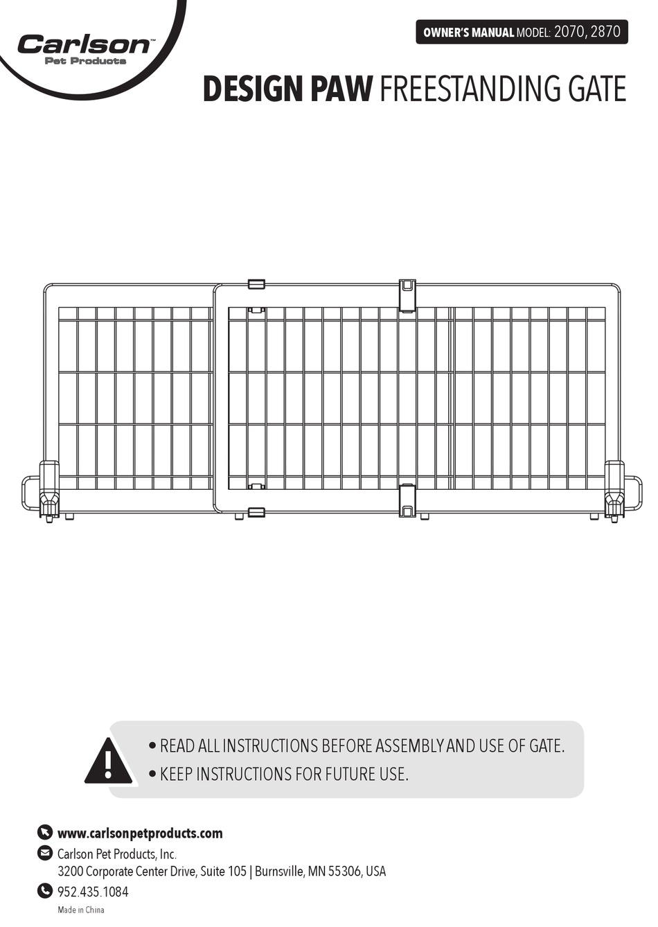 CARLSON 2070 OWNER'S MANUAL Pdf Download ManualsLib