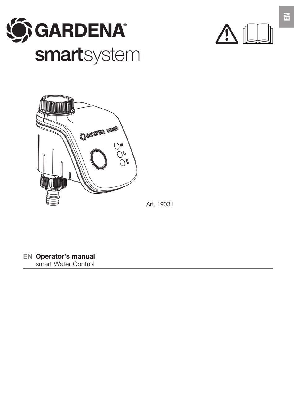 GARDENA SMART SYSTEM 19031 OPERATOR'S MANUAL Pdf Download | ManualsLib