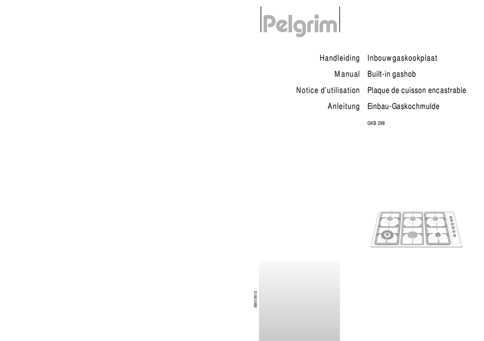 PELGRIM GKB 298 MANUAL Pdf Download | ManualsLib