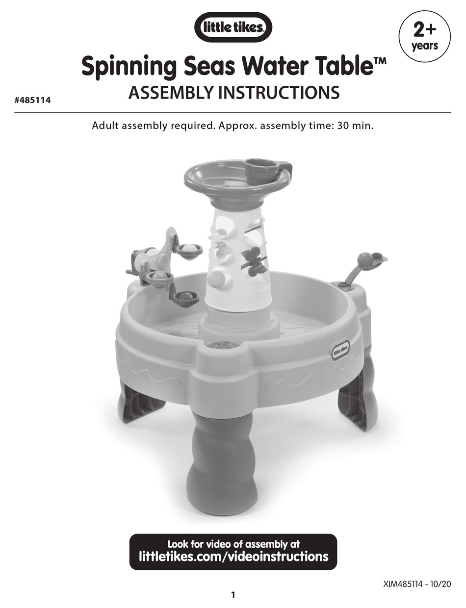 LITTLE TIKES 485114 ASSEMBLY INSTRUCTIONS MANUAL Pdf Download ManualsLib