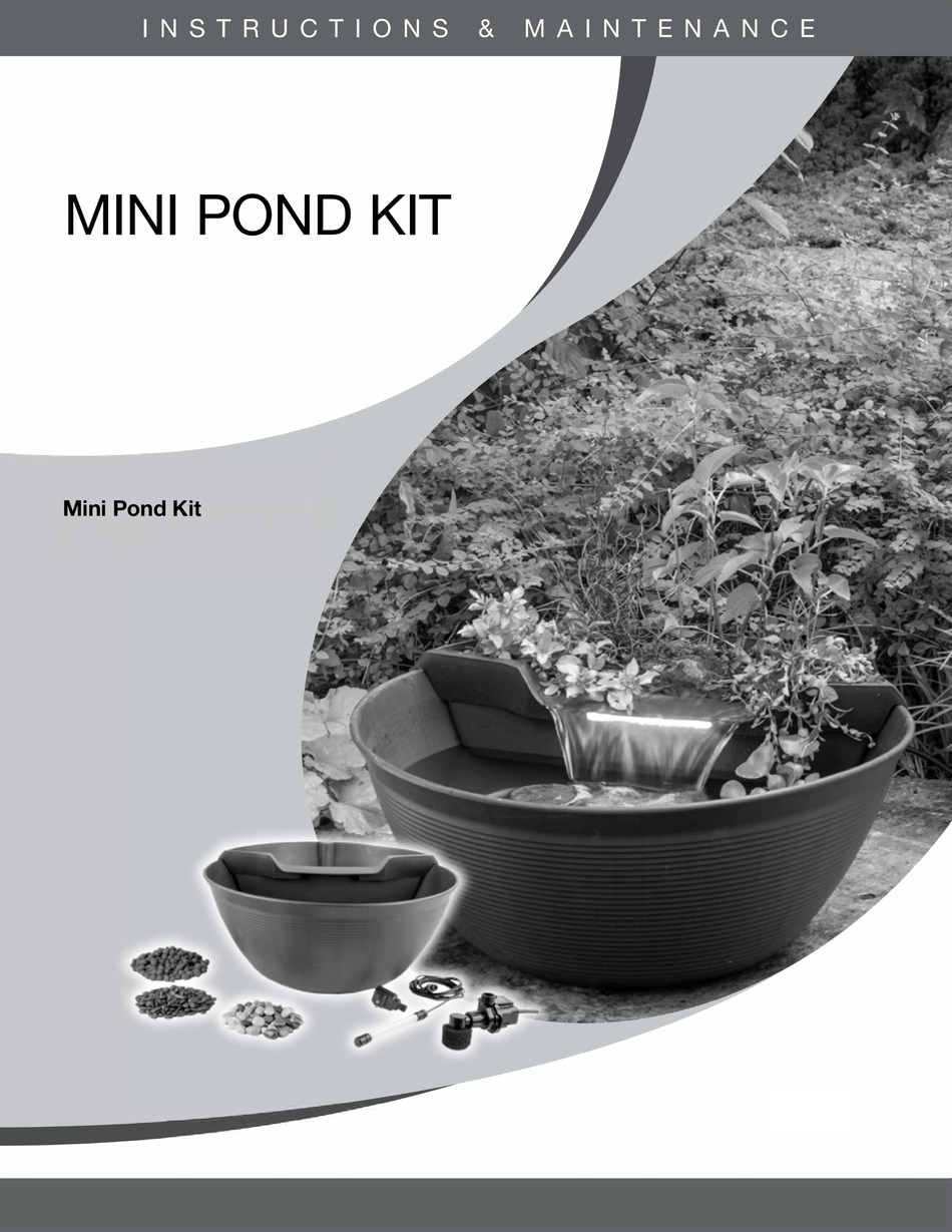 AQUAGARDEN 78325 INSTRUCTIONS & MAINTENANCE Pdf Download ManualsLib