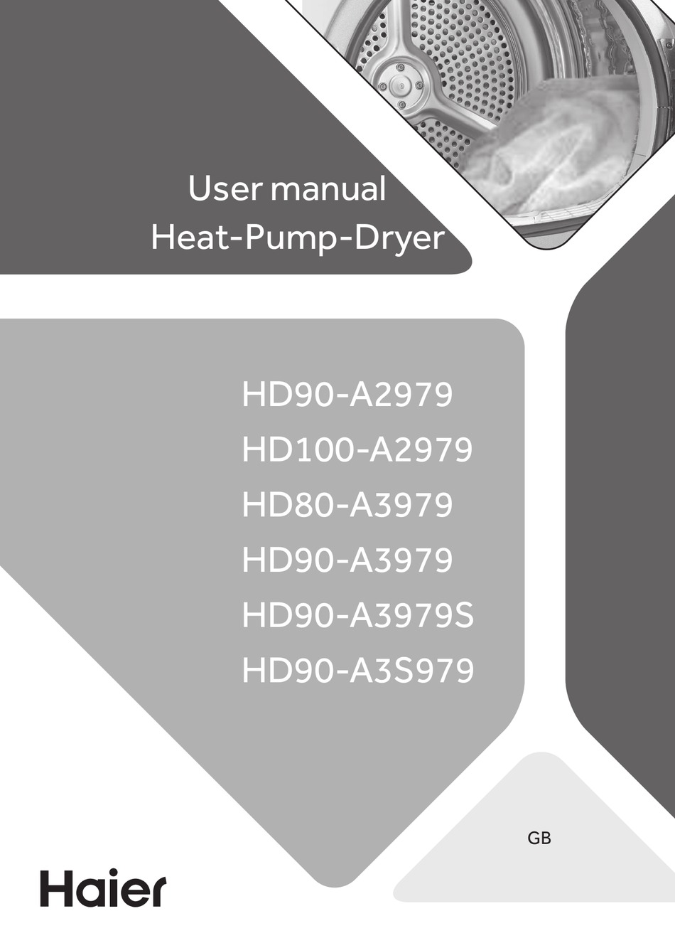 HAIER HD90-A2979 USER MANUAL Pdf Download | ManualsLib