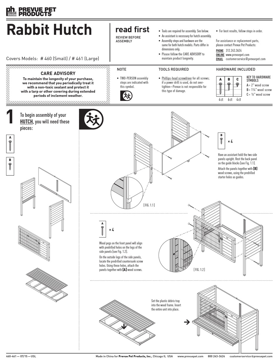 prevue-pet-products-rabbit-hutch-460-assembly-instructions-pdf-download