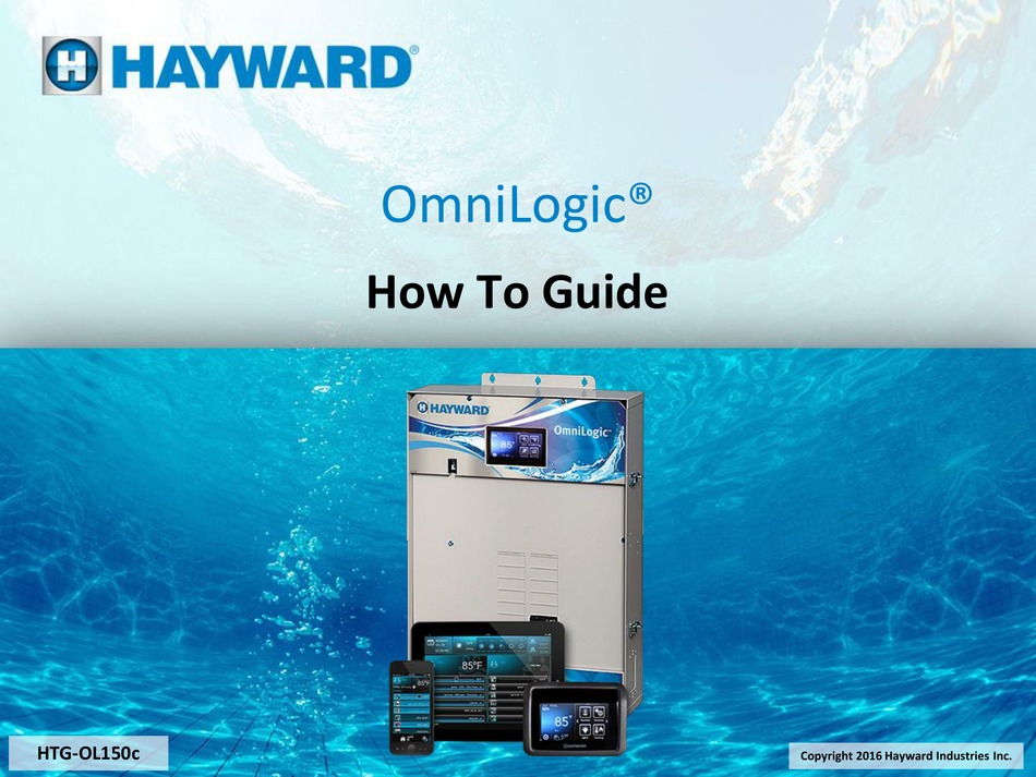 HAYWARD OMNILOGIC HTGOL150C HOWTO MANUAL Pdf Download ManualsLib