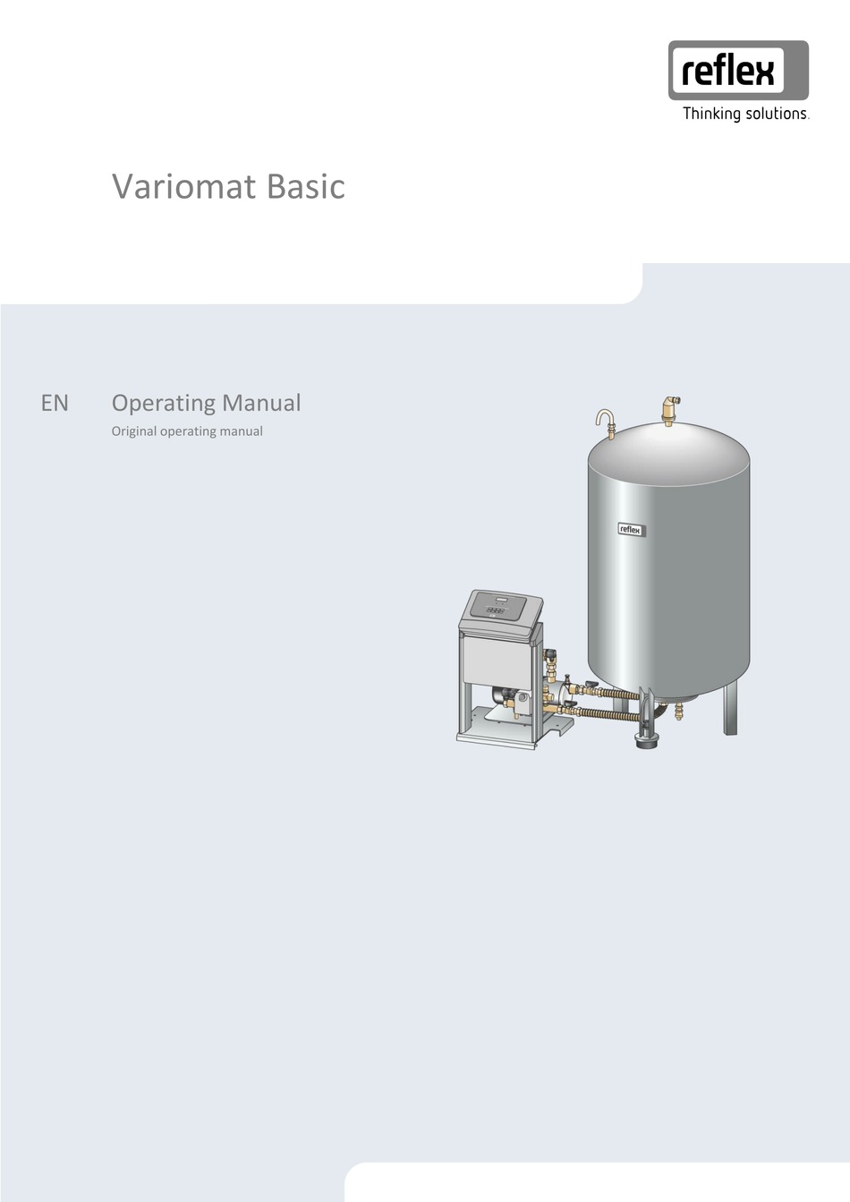 REFLEX VARIOMAT BASIC ORIGINAL OPERATING MANUAL Pdf Download | ManualsLib