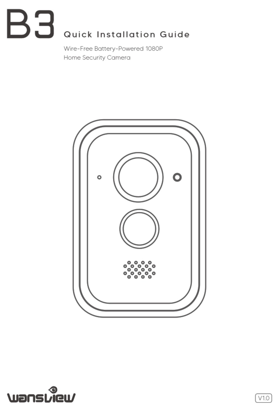 wansview w6 manual