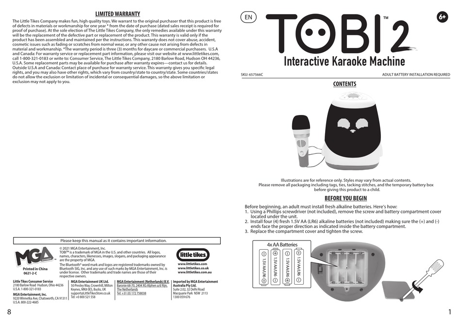 little tikes tobi details