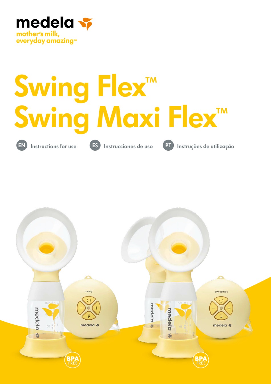 MEDELA SWING FLEX INSTRUCTIONS FOR USE MANUAL Pdf Download ManualsLib