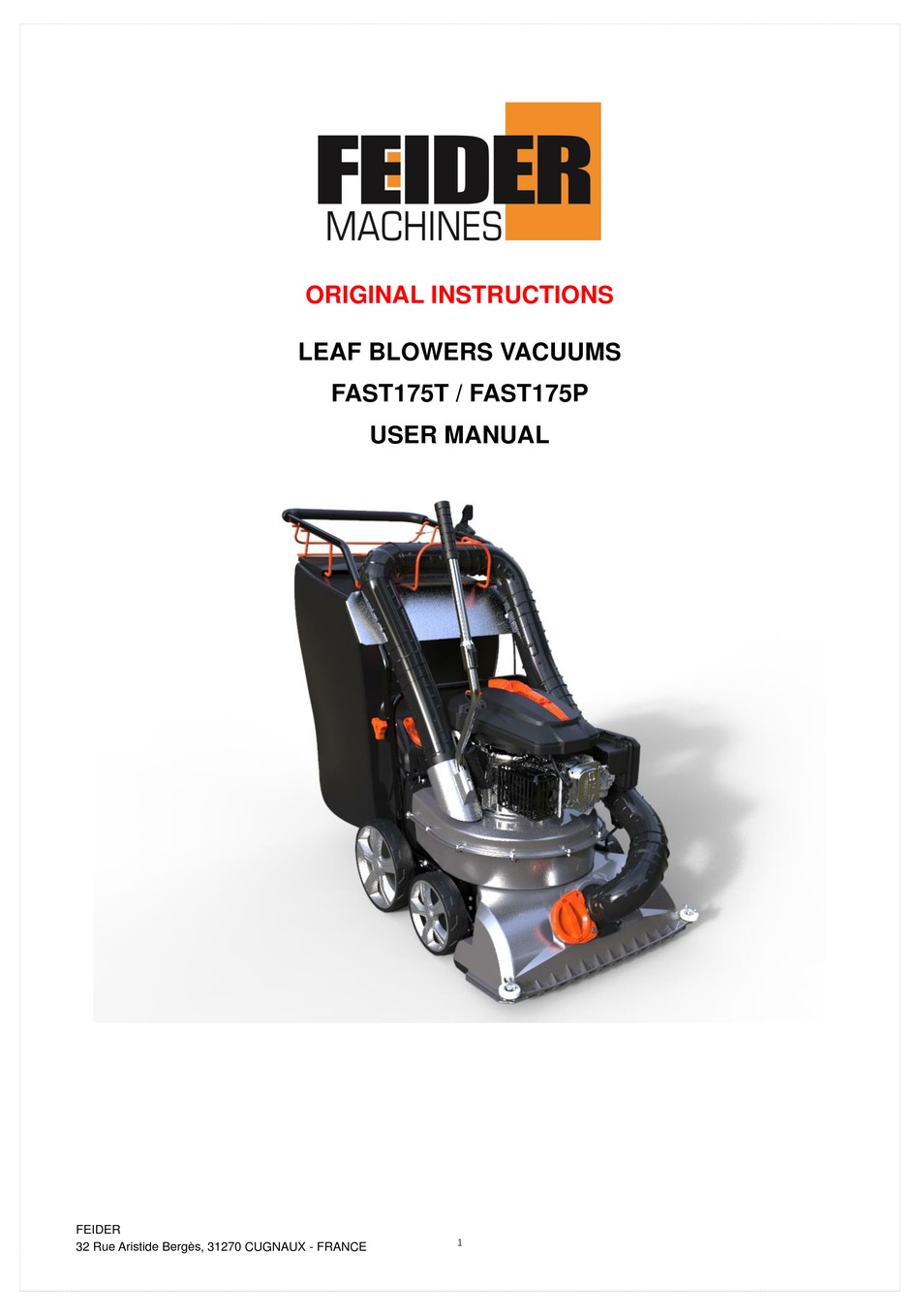 Feider leaf deals vacuum