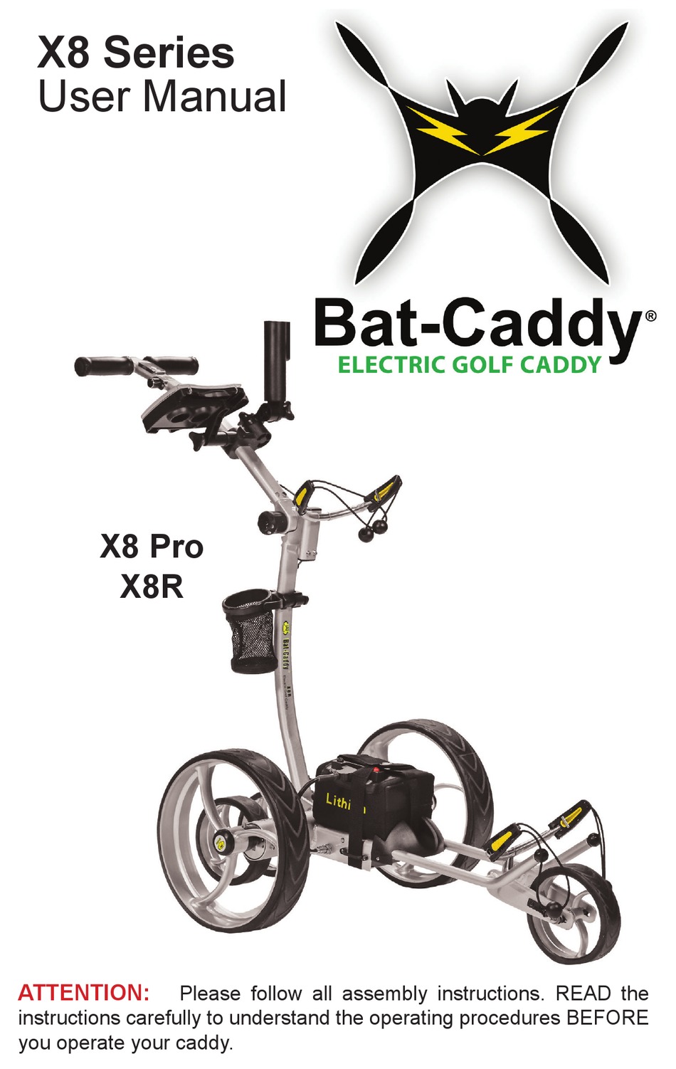 BATCADDY X8 SERIES USER MANUAL Pdf Download ManualsLib