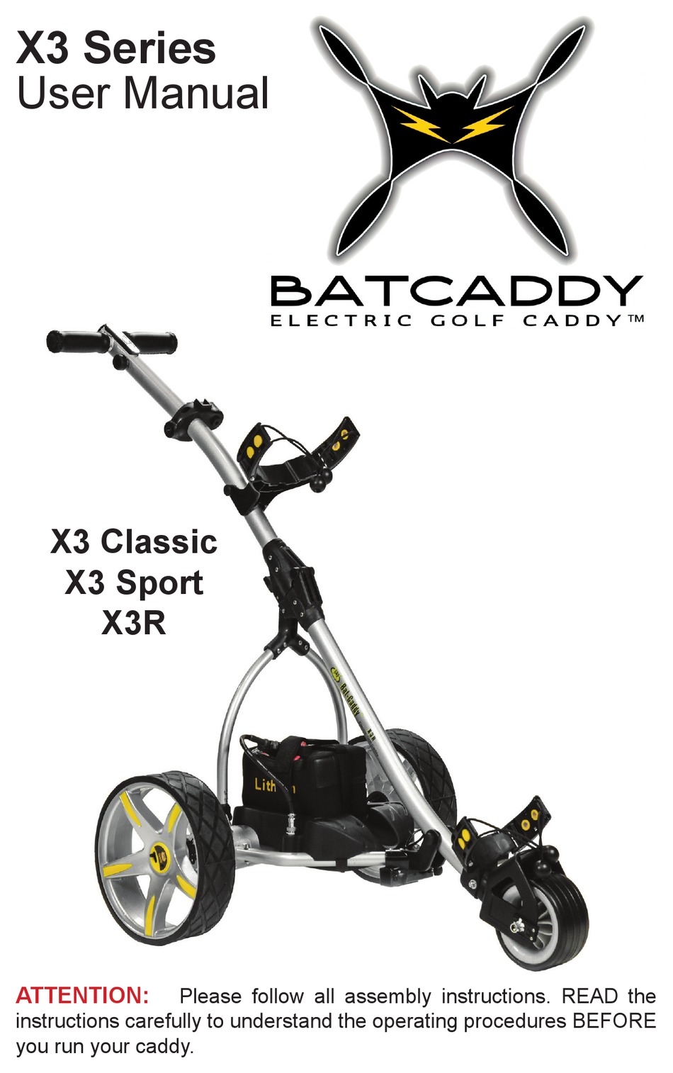 BATCADDY X3 SERIES USER MANUAL Pdf Download ManualsLib