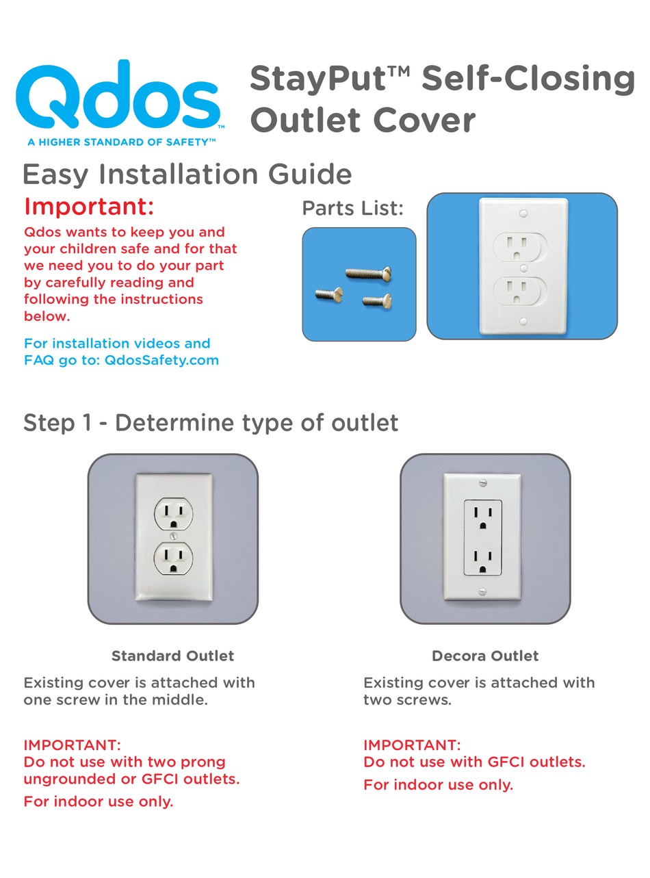 QDOS STAYPUT EASY INSTALLATION MANUAL Pdf Download ManualsLib