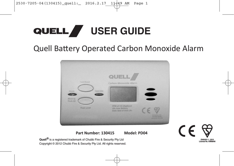 QUELL PD04 USER MANUAL Pdf Download ManualsLib