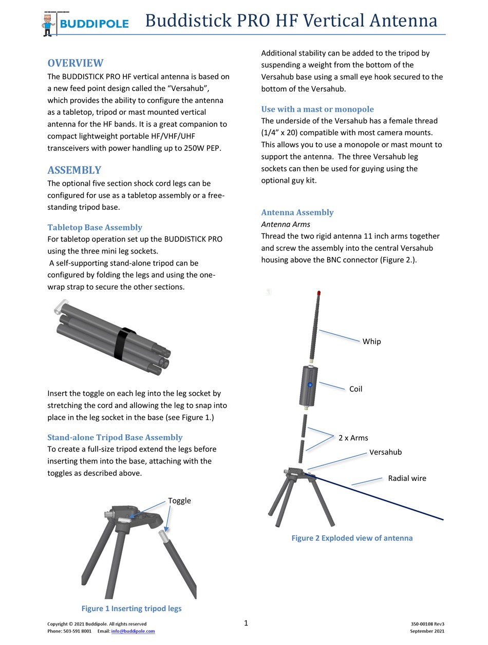BUDDIPOLE BUDDISTICK PRO QUICK START MANUAL Pdf Download ManualsLib
