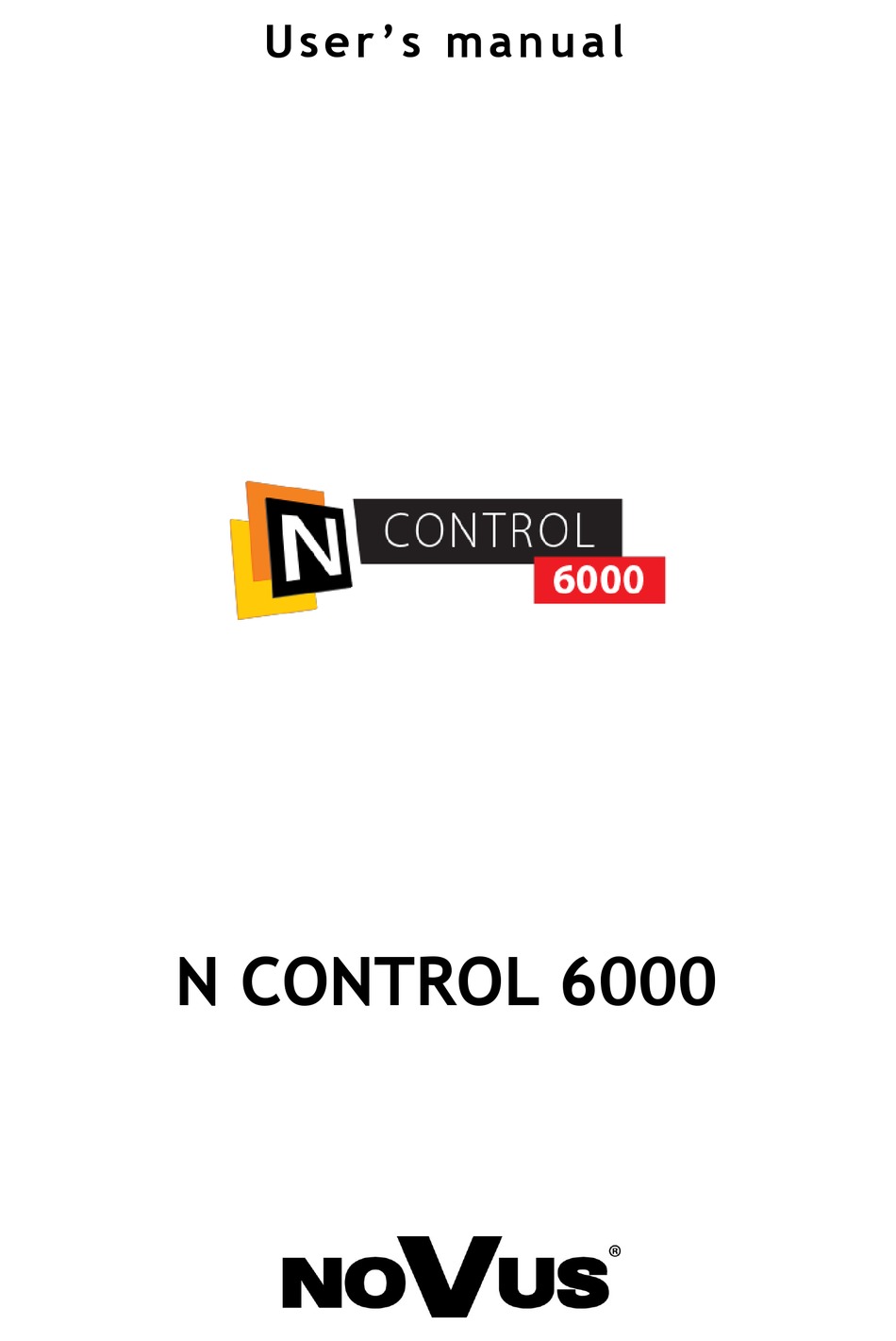 N control. ДВР Новус инструкция