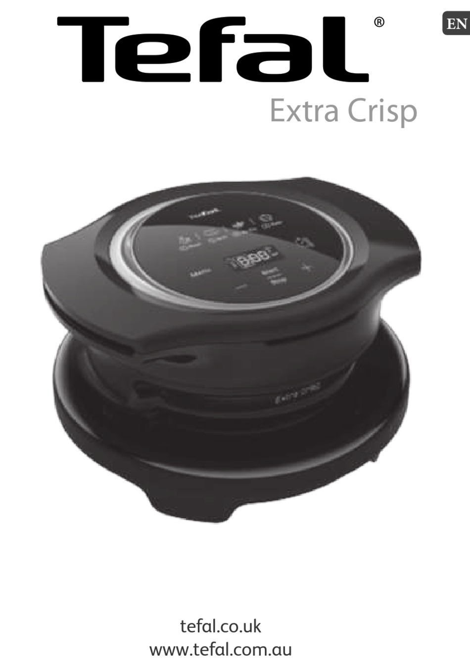 TEFAL EXTRA CRISP QUICK START MANUAL Pdf Download | ManualsLib