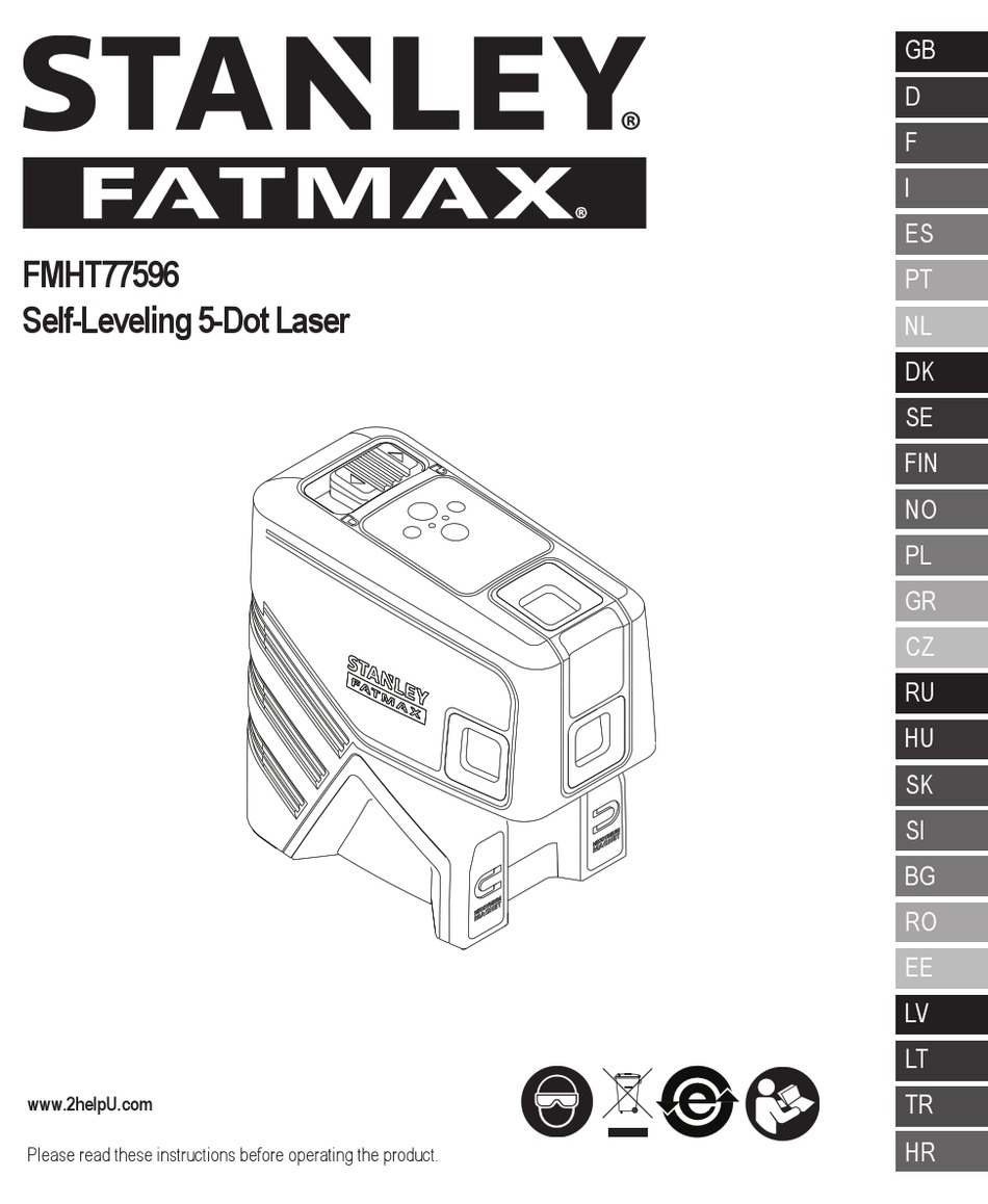 STANLEY FATMAX FMHT77596 MANUAL Pdf Download ManualsLib