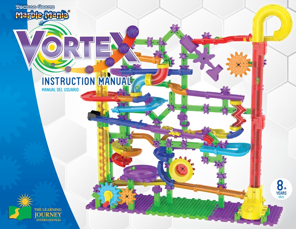 THE LEARNING JOURNEY TECHNO GEARS MARBLE MANIA VORTEX INSTRUCTION THE LEARNING JOURNEY TECHNO GEARS MARBLE MANIA VORTEX INSTRUCTION