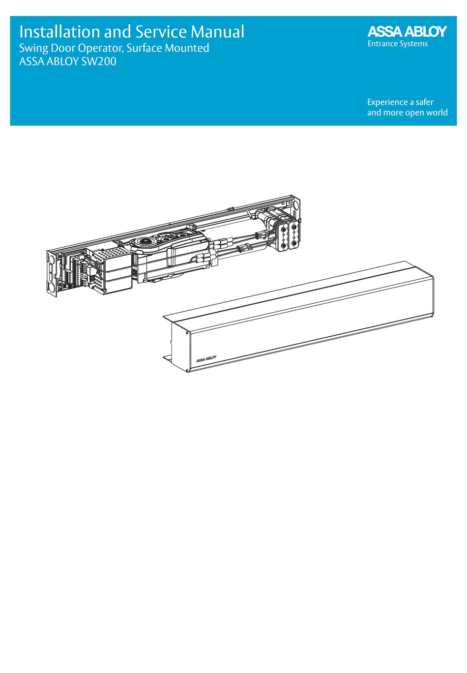 ASSA ABLOY SW INSTALLATION AND SERVICE MANUAL Pdf Download ManuaLib