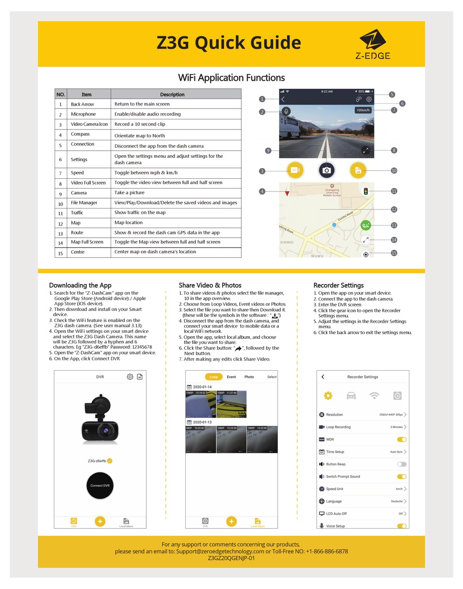 ZEDGE Z3G QUICK MANUAL Pdf Download ManualsLib
