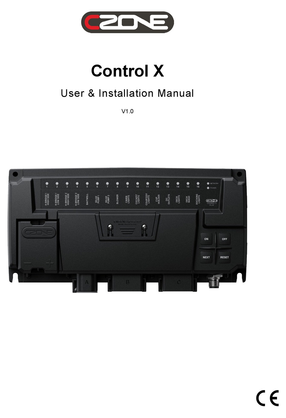 CZONE CONTROL X USER & INSTALLATION MANUAL Pdf Download ManualsLib