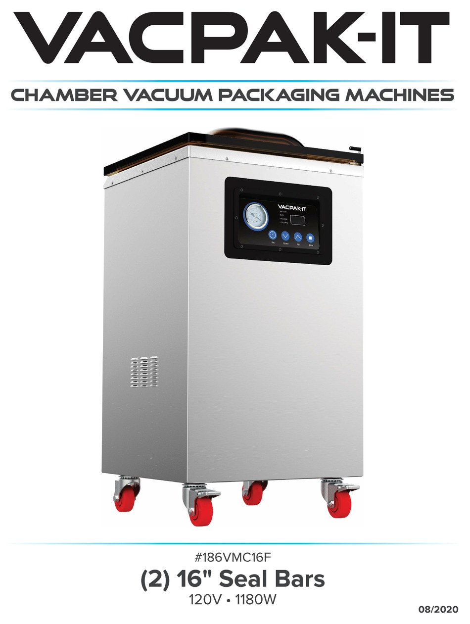 VACPAKIT 186VMC16F MANUAL Pdf Download ManualsLib