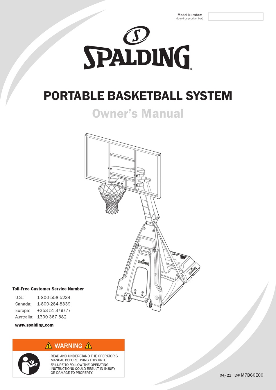 Spalding Arena Renegade In-Ground Basketball Hoop l