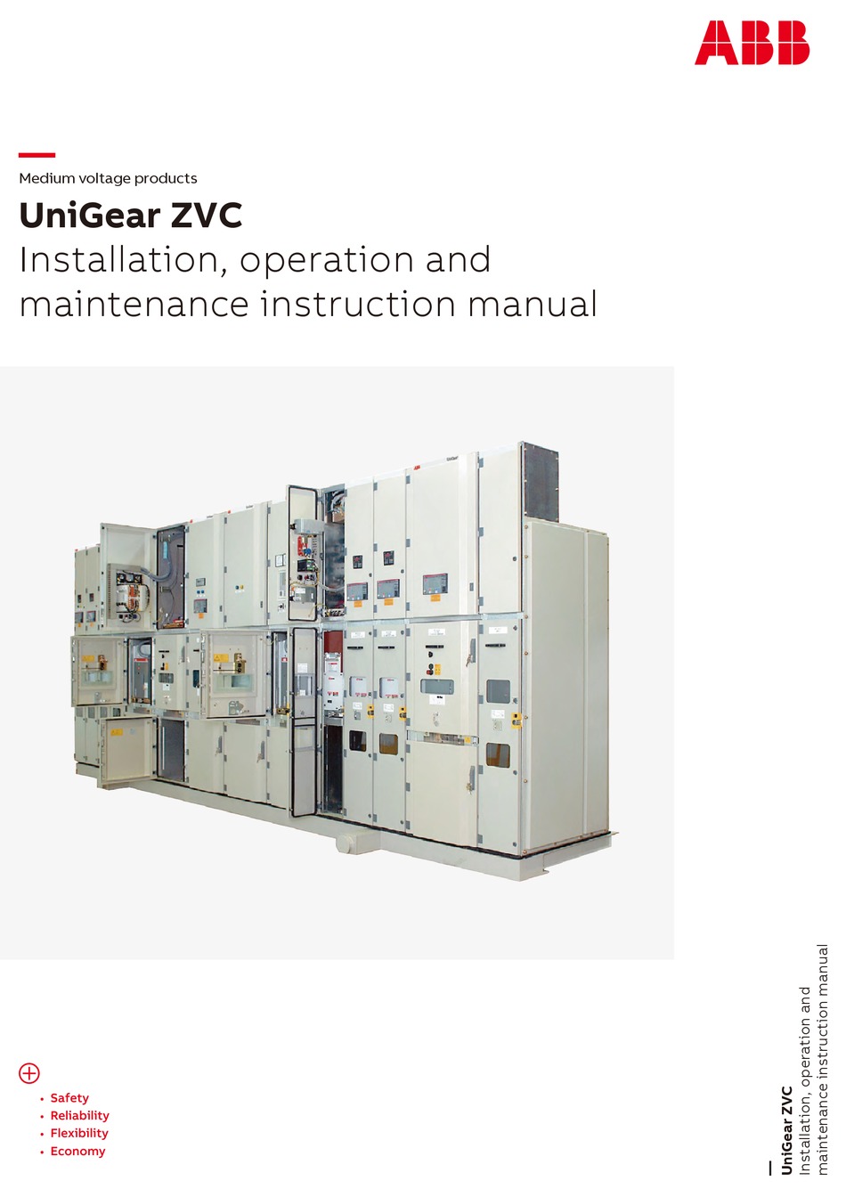 ABB UNIGEAR ZVC INSTALLATION, OPERATION AND MAINTENANCE INSTRUCTIONS
