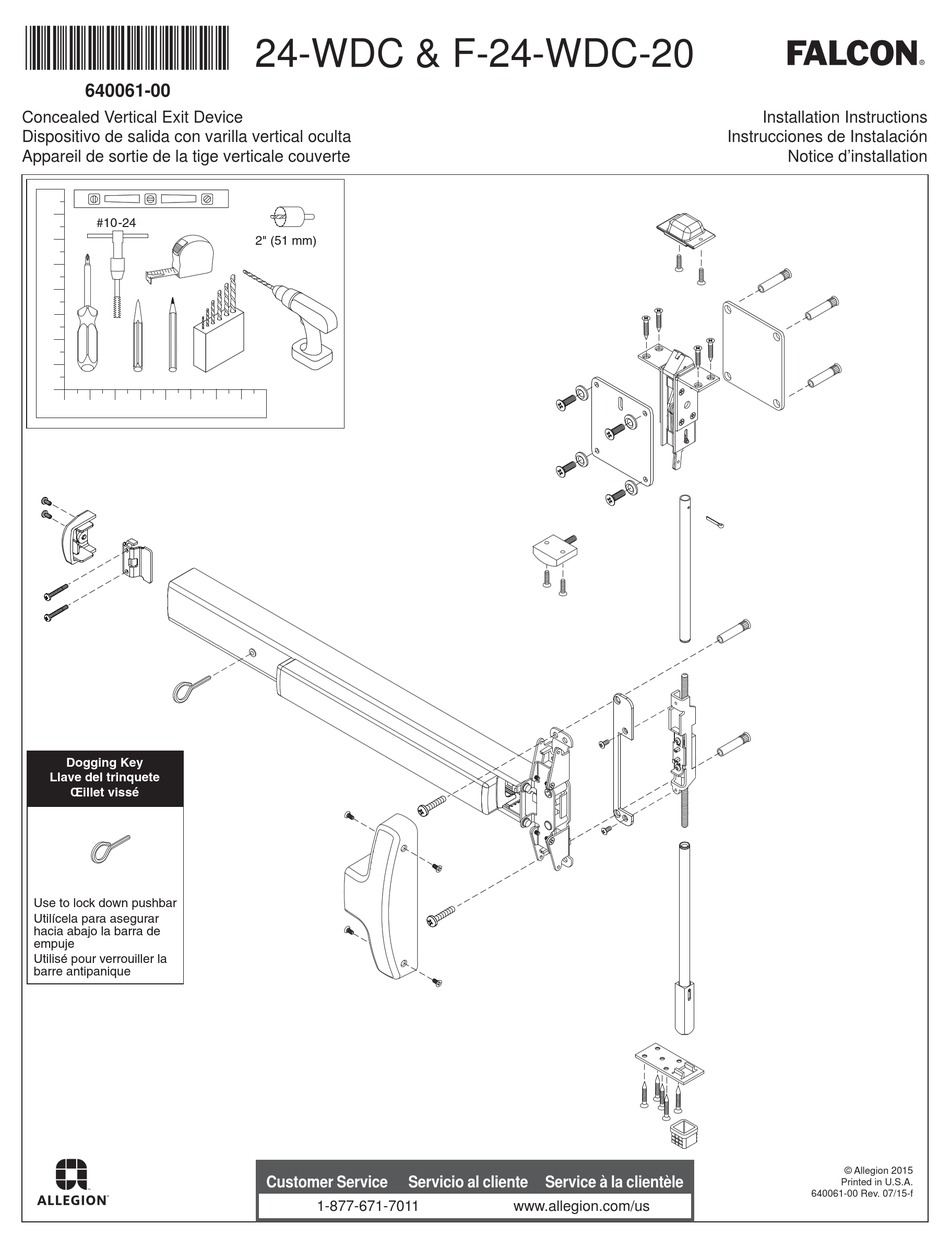 FALCON 24-WDC INSTALLATION INSTRUCTIONS MANUAL Pdf Download | ManualsLib