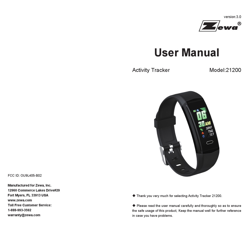 ZEWA 21200 USER MANUAL Pdf Download ManualsLib